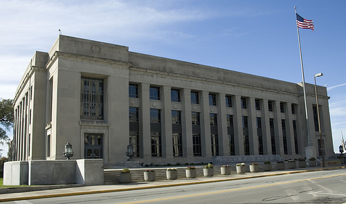 Elite Stone projects, construction stone, Ross Adair Federal Building